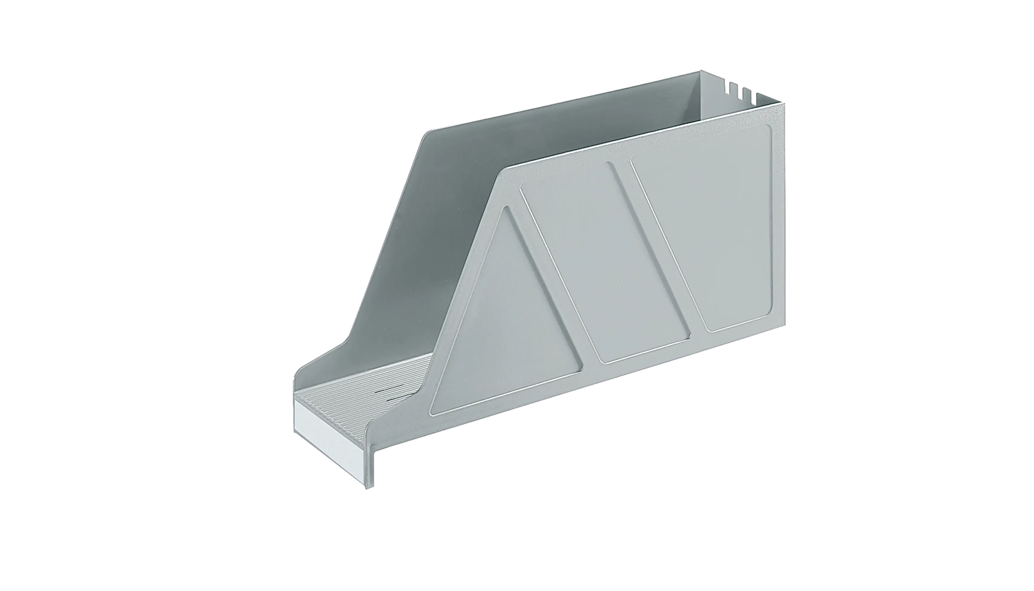 LEITZ Stehsammler Standard grau 9,7 x 15,6 x 33,6 cm (B x H x T)