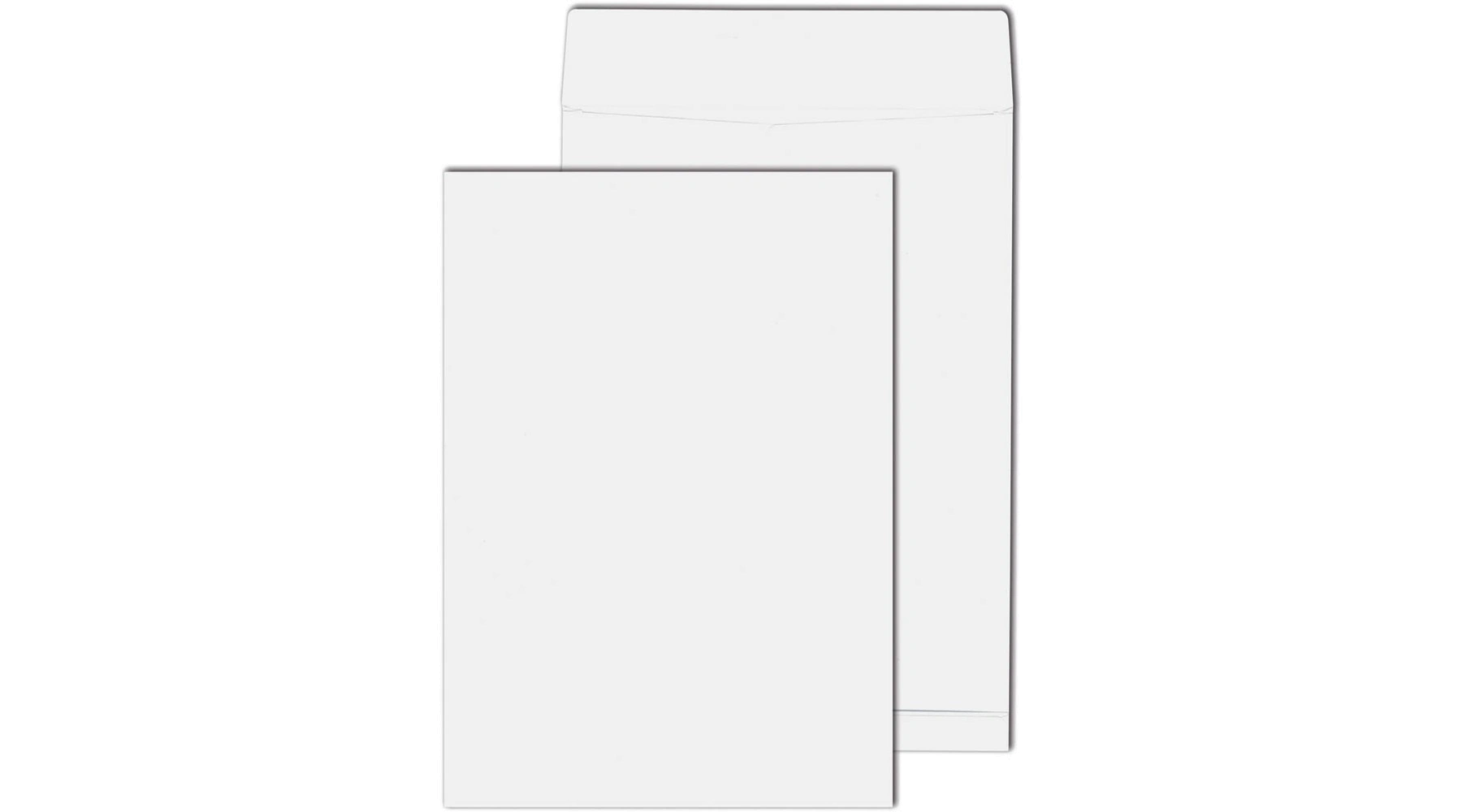 MAILmedia Faltentaschen DIN C4 ohne Fenster 140 g/m² 4 cm Falte 100 Stück/Pack weiß
