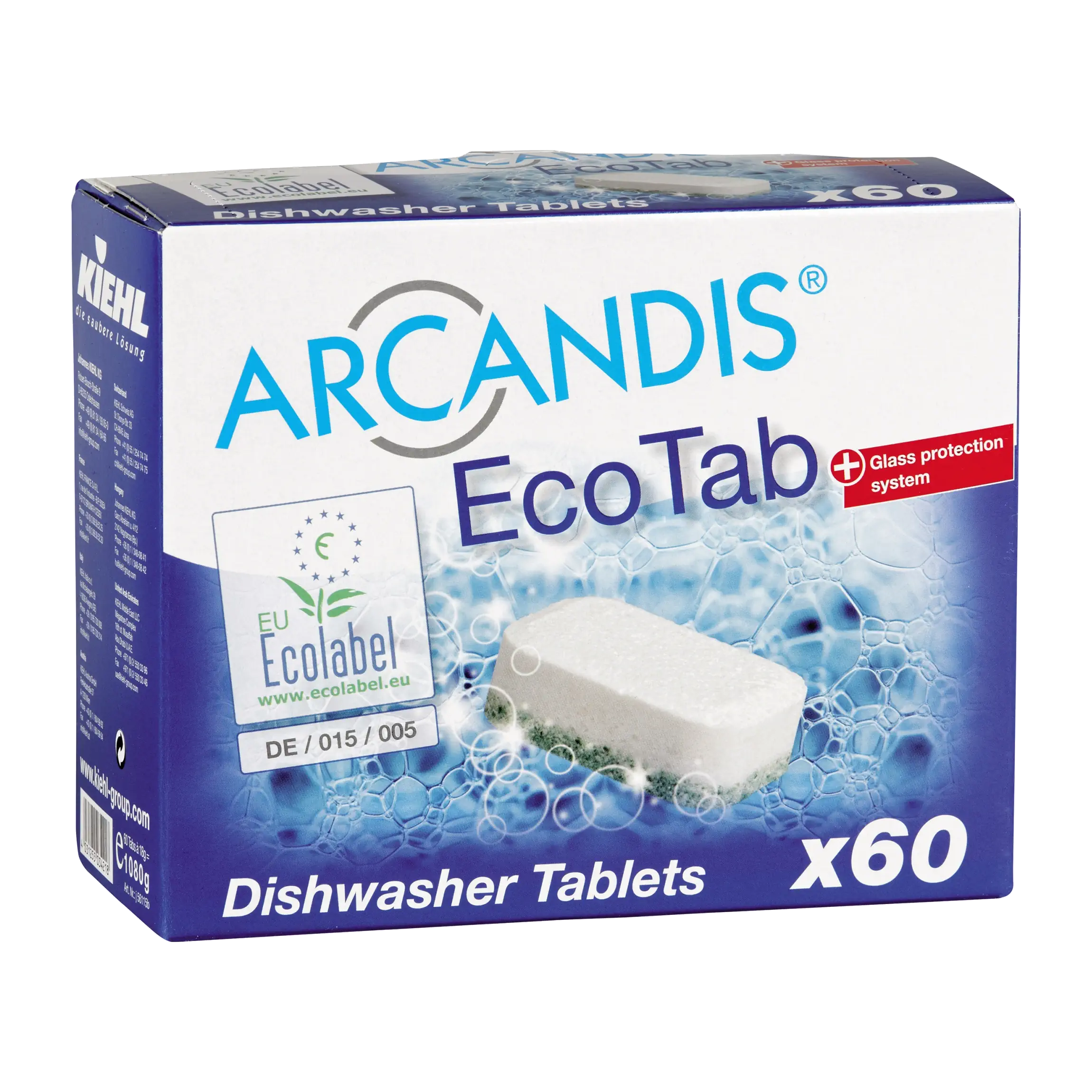 KIEHL Spülmaschinentabs ARCANDIS-EcoTab 60 Stück/Pack