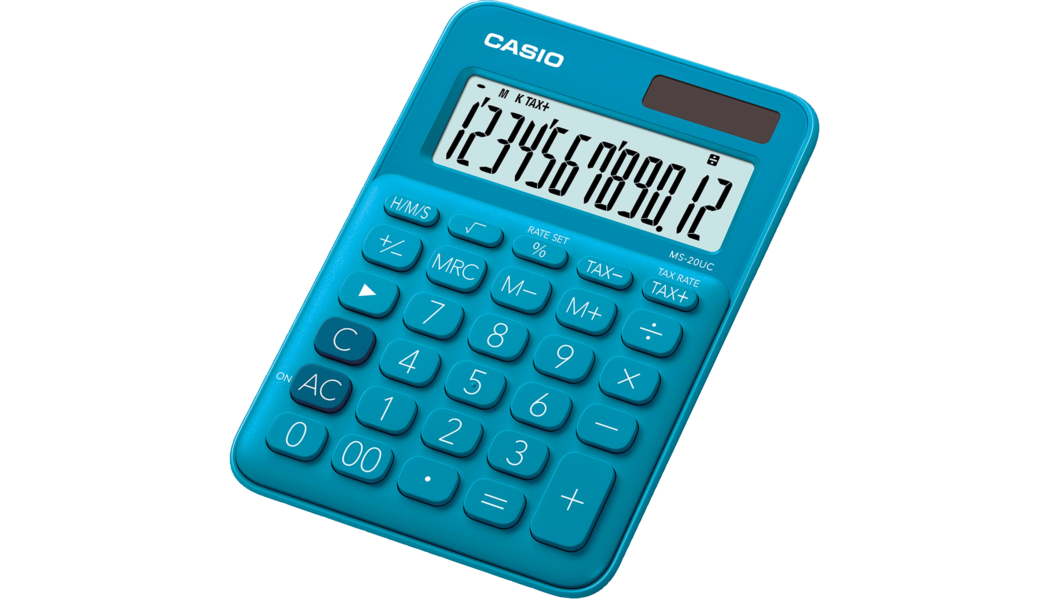 CASIO® Tischrechner MS-20UC blau