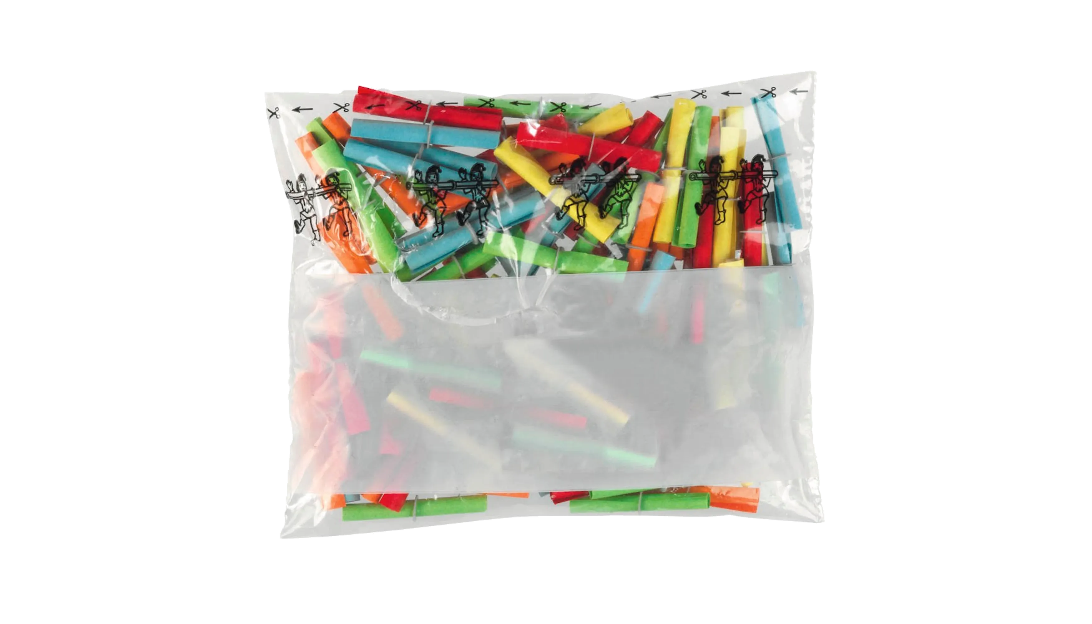 WOLF & APPENZELLER Treffer Röllchenlose 1-50  50 Stück/Pack farbig sortiert