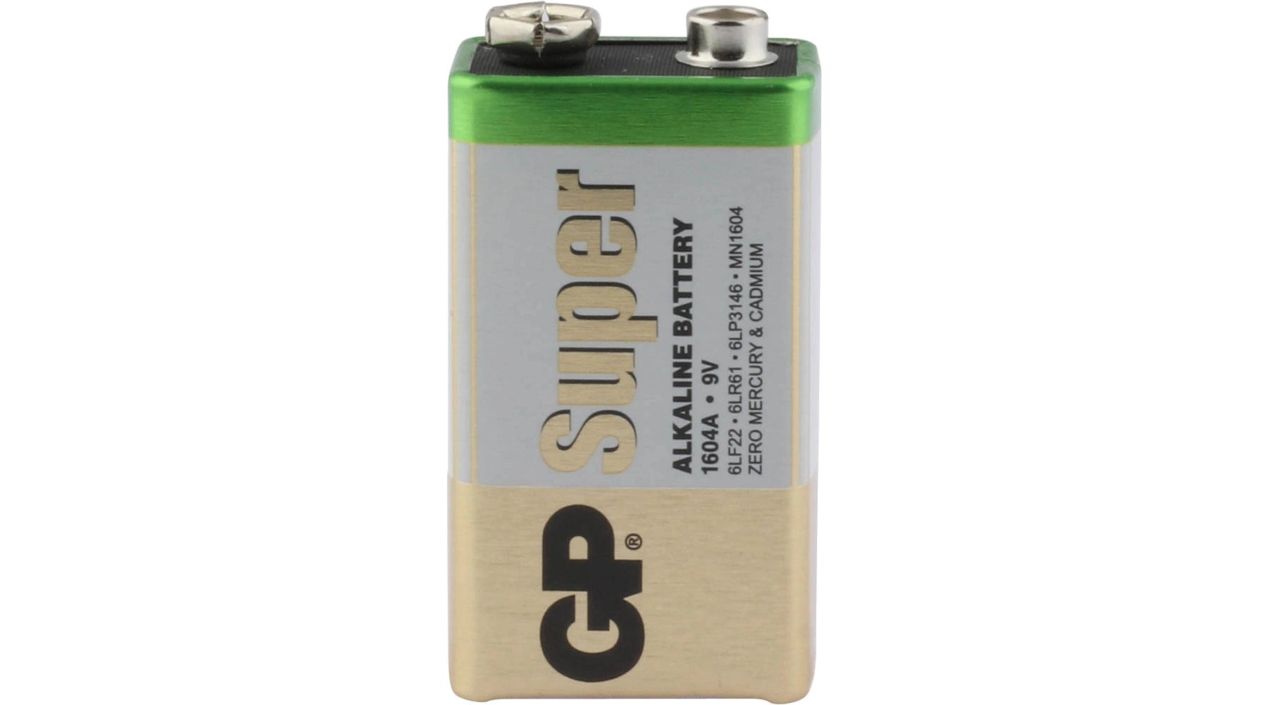 GP Batterie SUPER E-Block 9,0 V  8 Stück=1 Pack