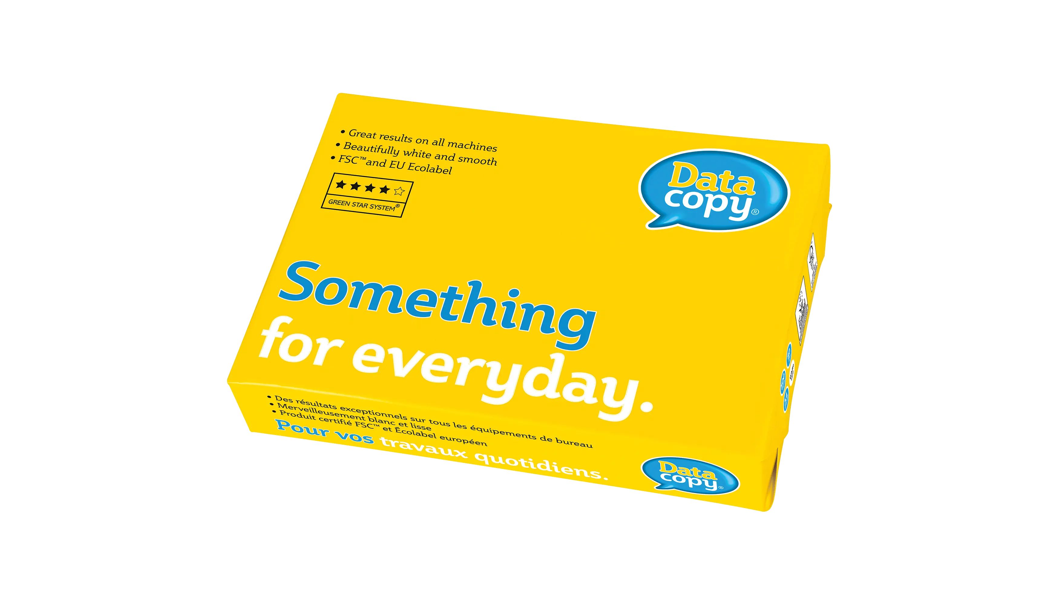 DATA COPY Kopierpapier DIN A4 80 g/m² 500 Blatt/Pack weiß