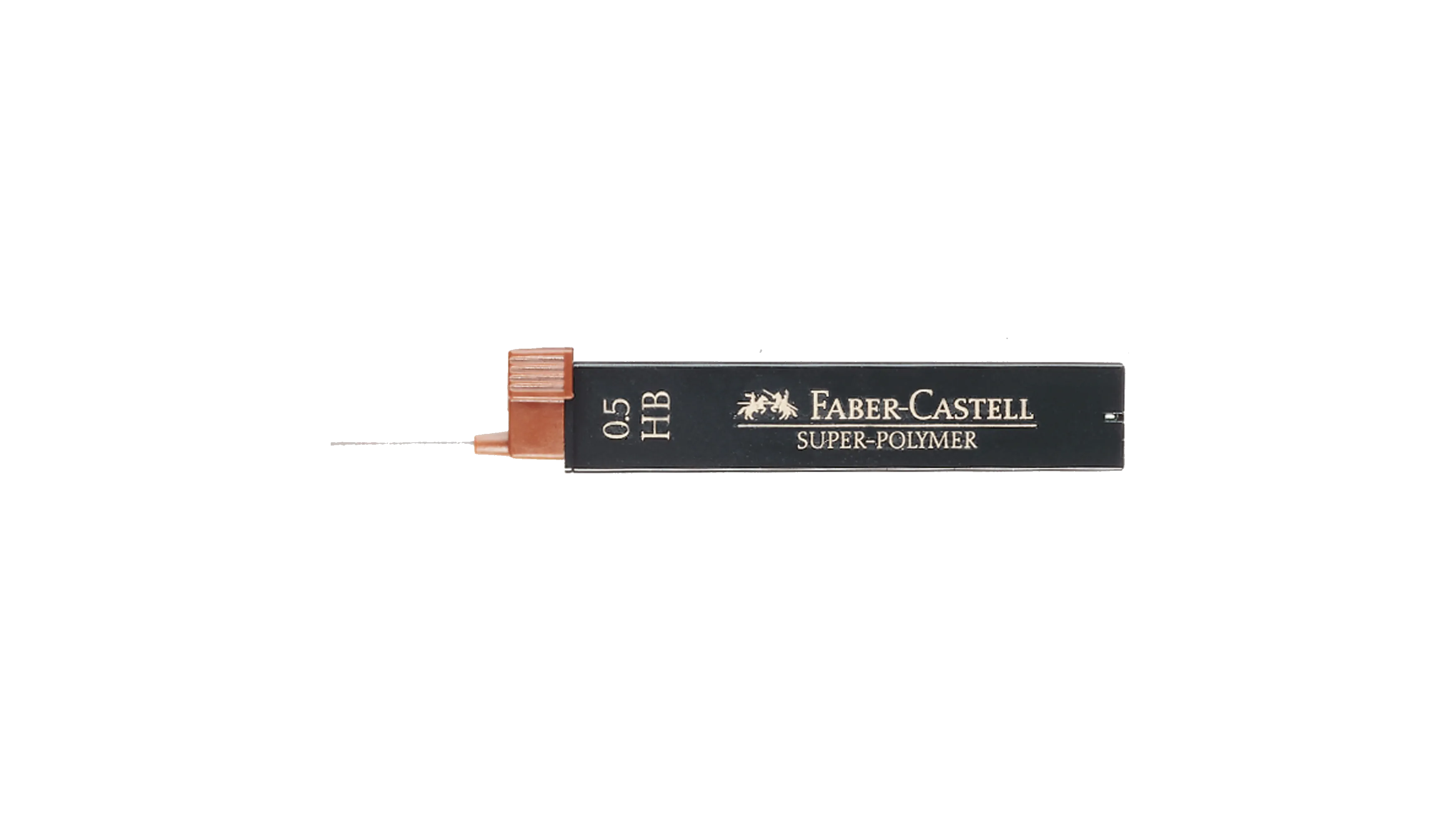 FABER-CASTELL Feinmine SUPER POLYMER 0.5mm HB 12 Stück/Pack
