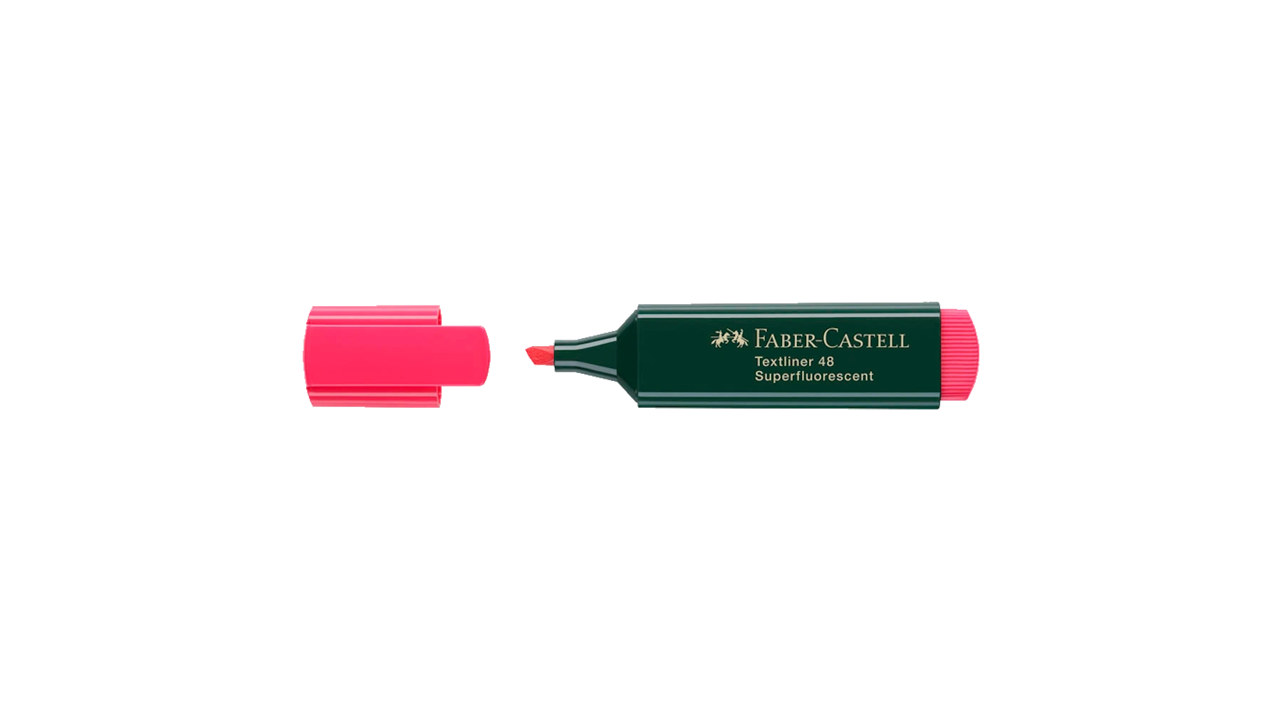 FABER CASTELL Textmarker Textliner 48 Refill 1-5 mm Keilspitze rot