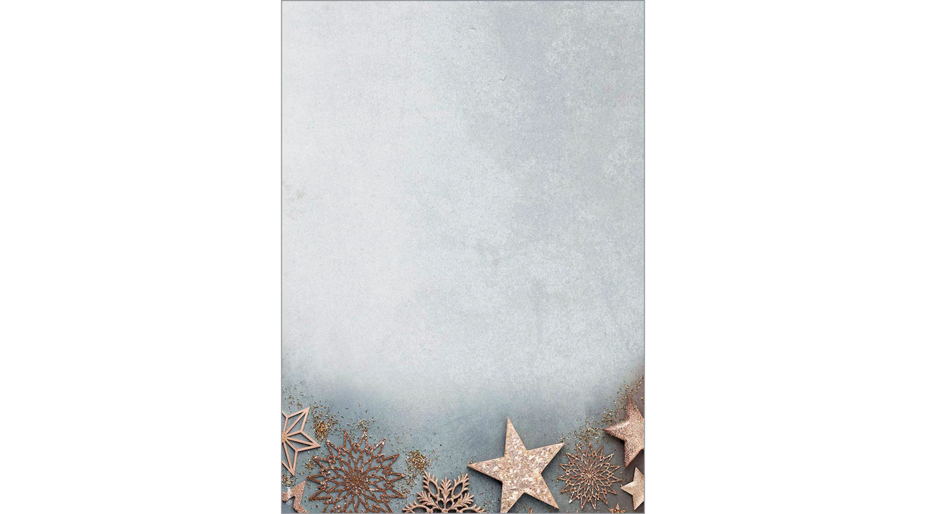 SIGEL Weihnachtsbriefpapier Glamorous Christmas DIN A4 90 g/m² 100 Blatt/Pack