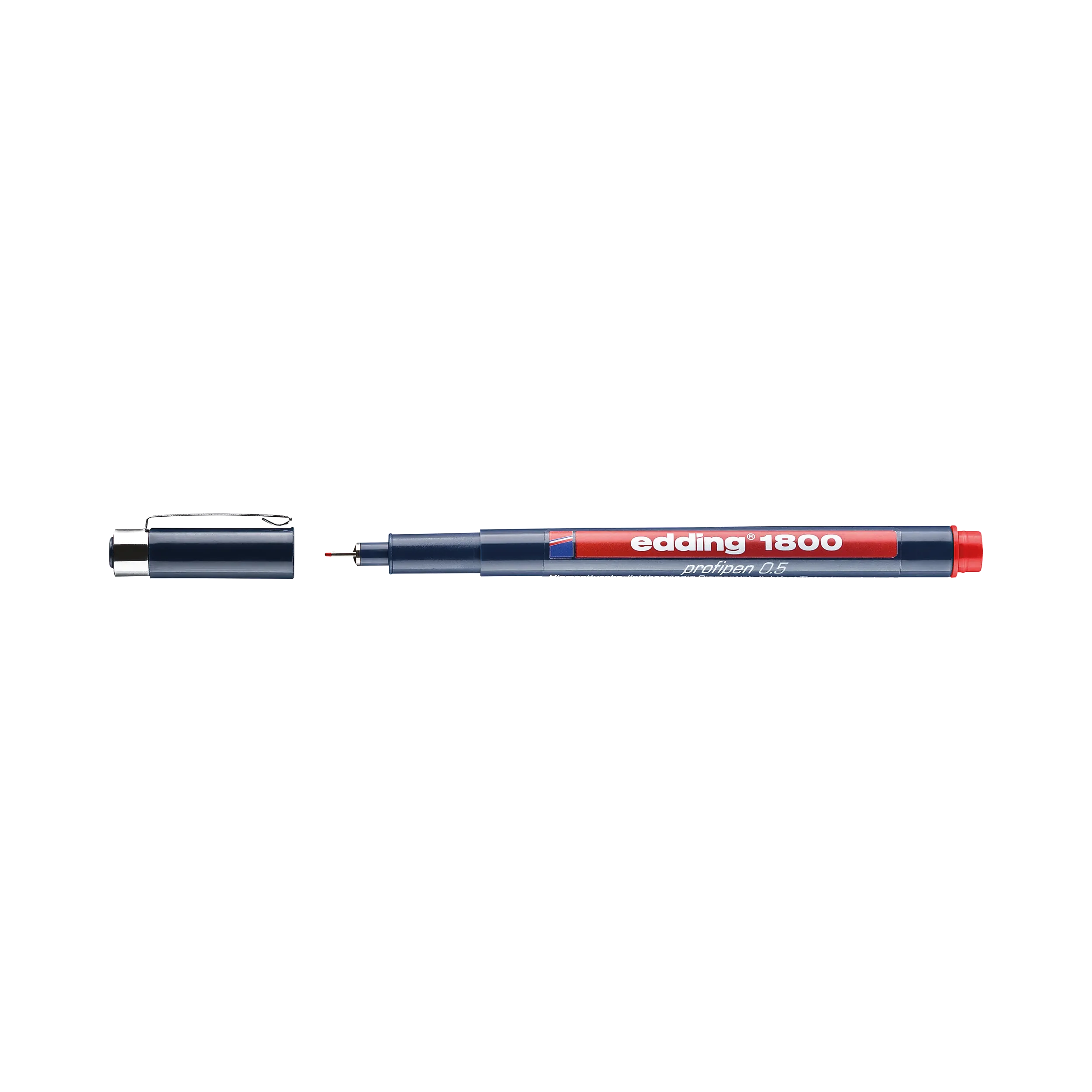 EDDING Fineliner 1800 profipen 0,5 mm rot EDDING Fineliner 1800 profipen 0,5 mm rot