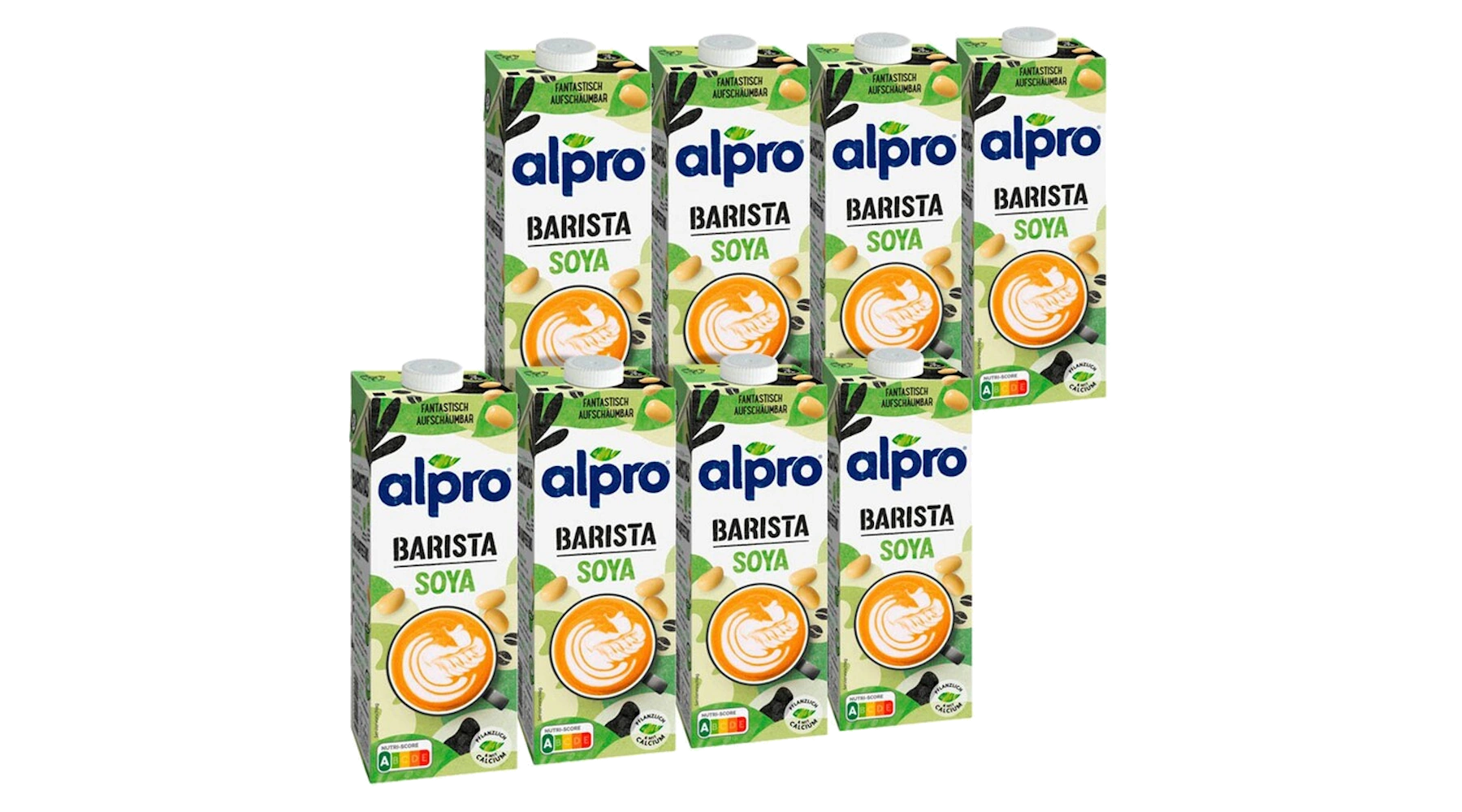 ALPRO® Pflanzendrink Barista Soja 1 Liter 8 Stück/Pack