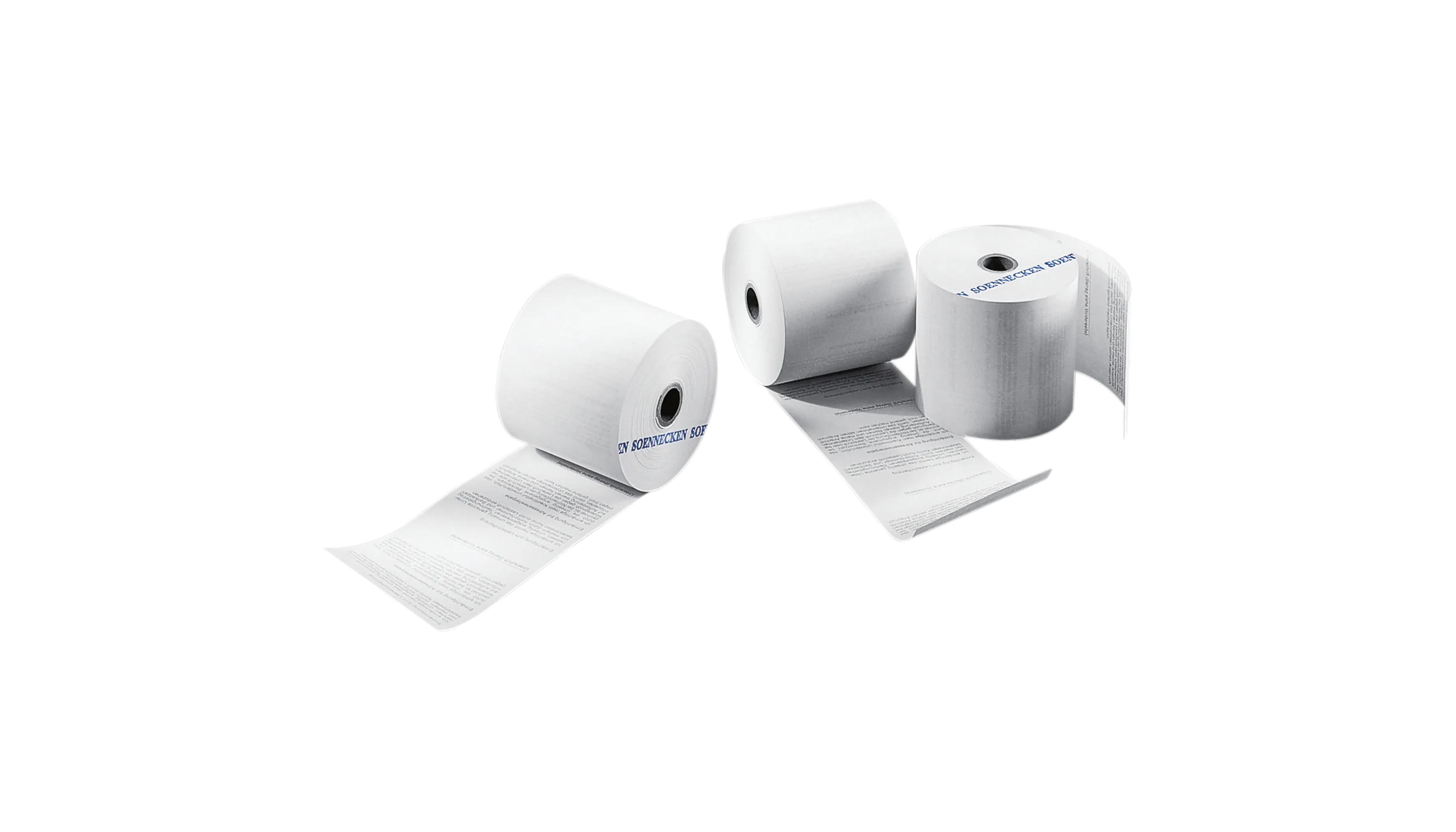 SOENNECKEN Thermokassenrolle 57 mm x 14 m (B x L) EC weiß 5 Stück/Pack SOENNECKEN Thermokassenrolle 57 mm x 14 m (B x L) EC weiß 5 Stück/Pack