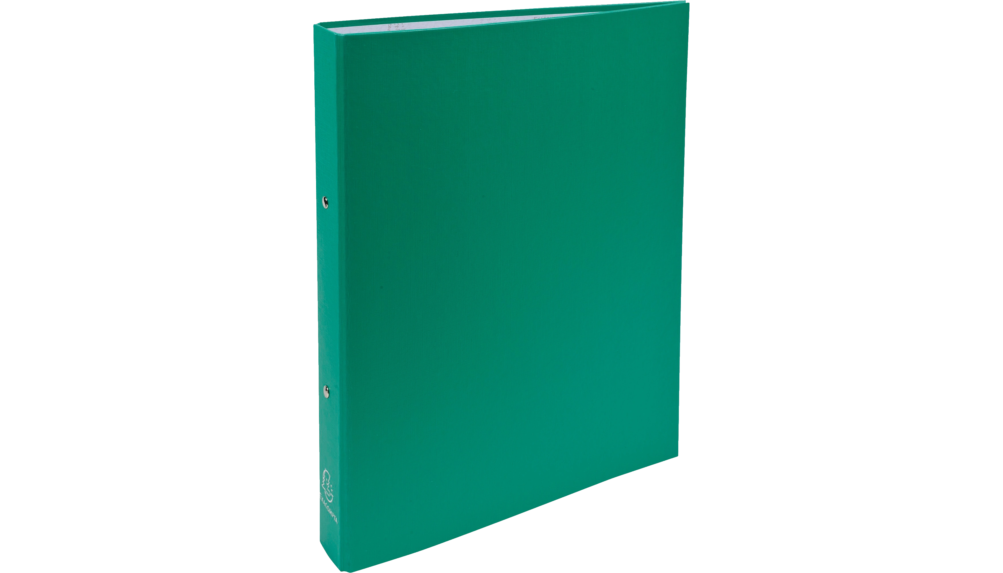 EXACOMPTA Ringbuch DIN A4 2 Ringe Rundmechanik grün