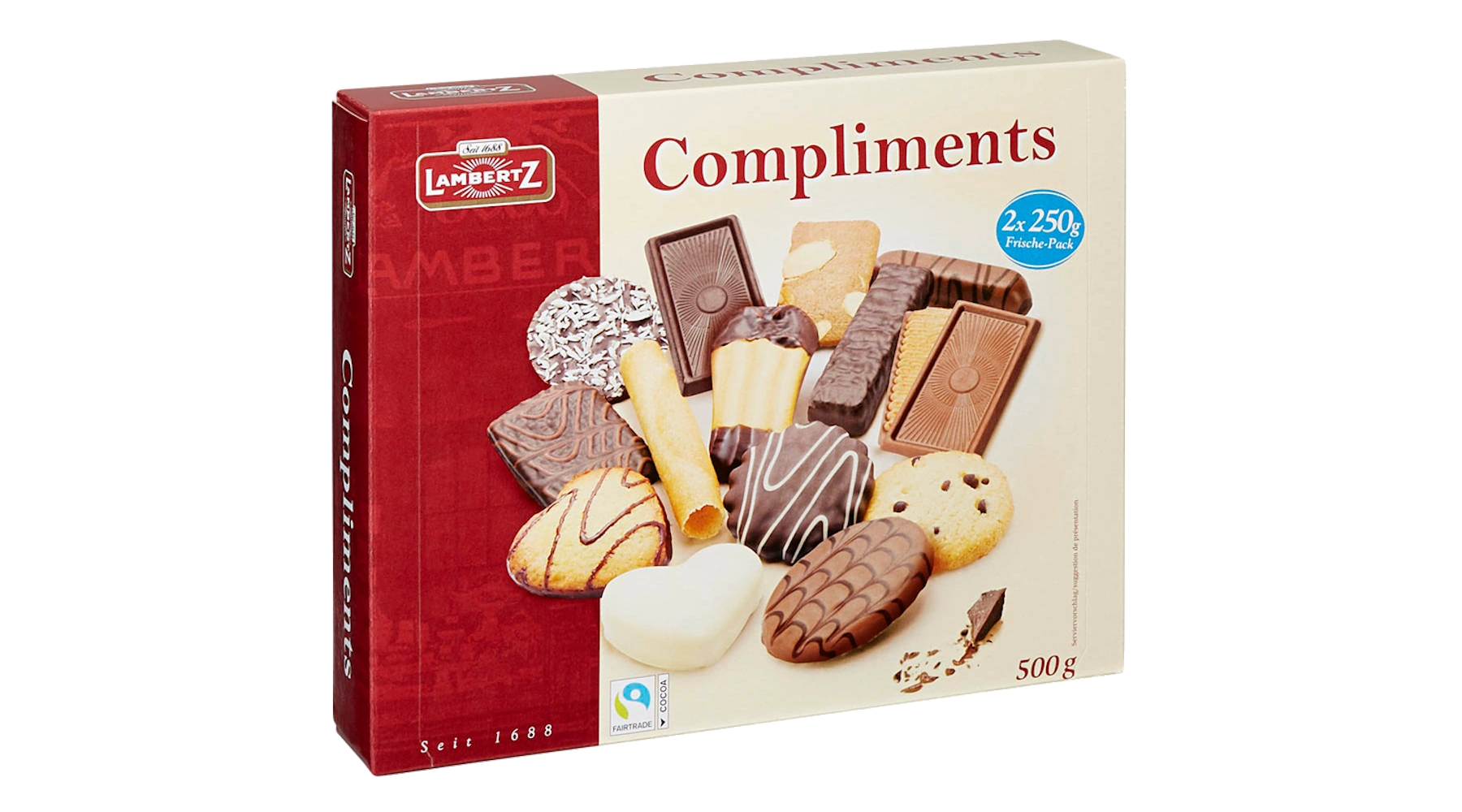 LAMBERTZ Compliments Gebäck 2 x 250 g/Pack