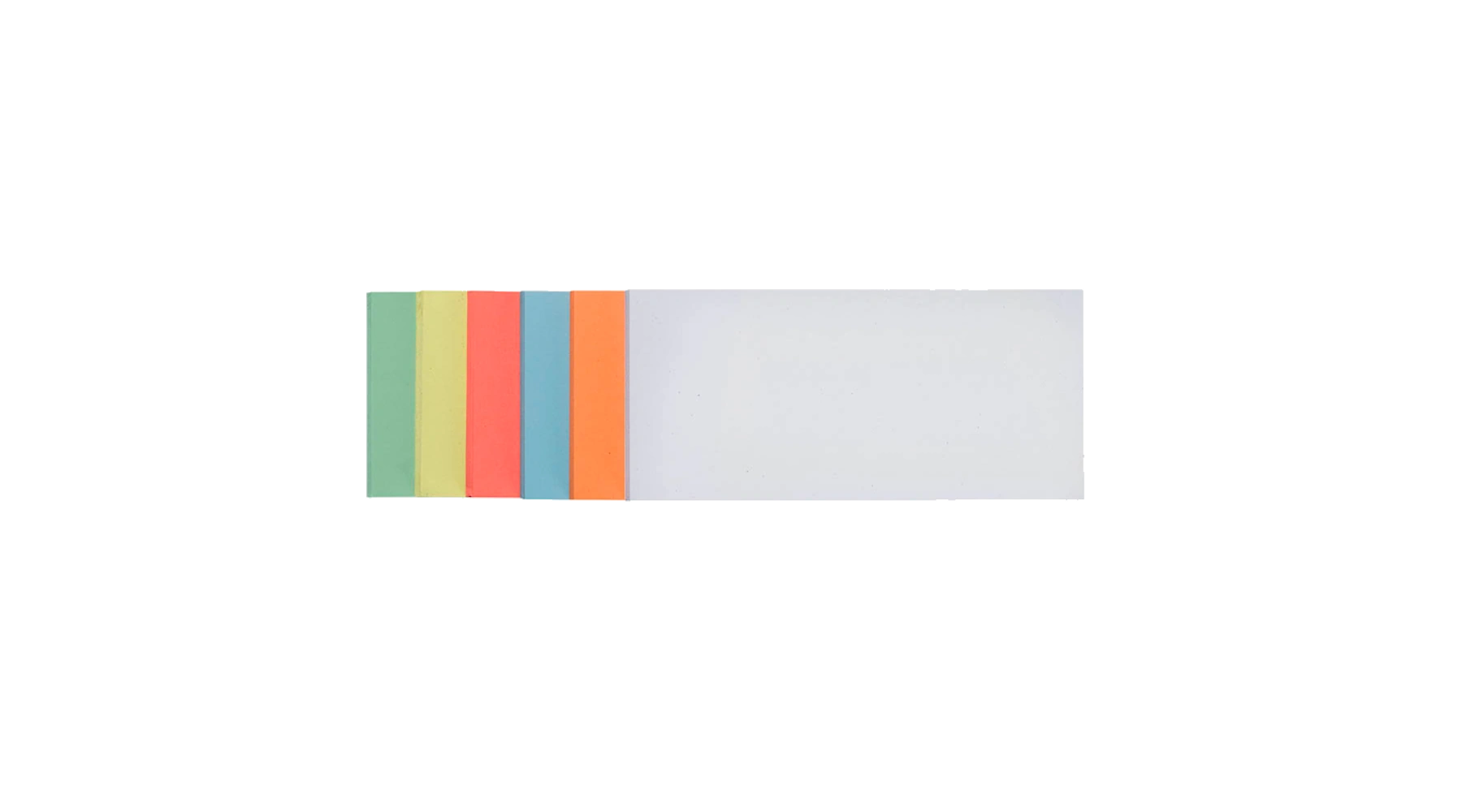 FRANKEN Moderationskarte Rechteck  20,5 x 9,5 cm (B x H) 500 Stück/Pack farbig sortiert