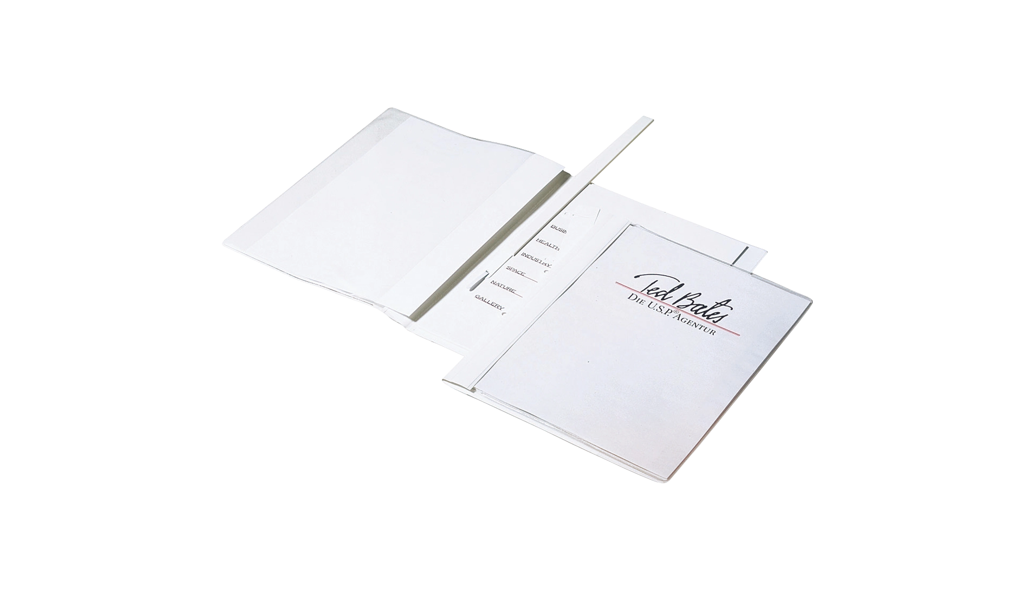 DURABLE Angebotshefter DURAPLUS® DE LUXE DIN A4 Überbreite weiß