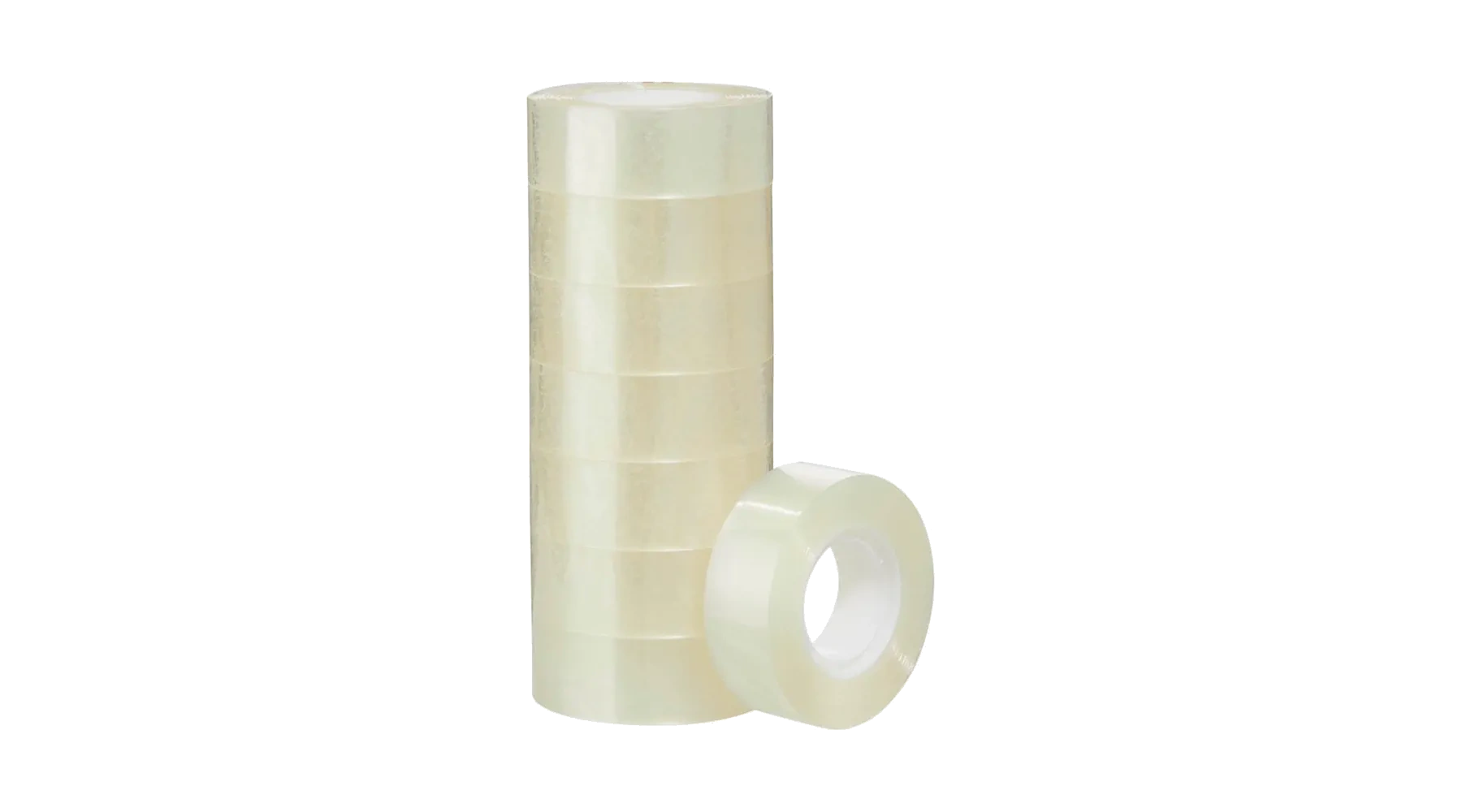 Klebefilm 19 mm x 33 m (B x L) 8 Rollen/Pack transparent