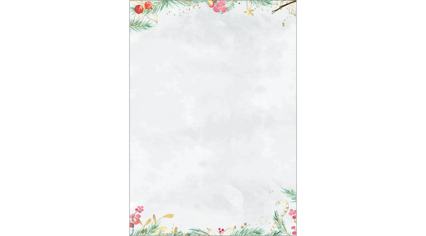 SIGEL Weihnachtsbriefpapier Christmas Magic DIN A4  90 g/m² 25 Blatt/Pack