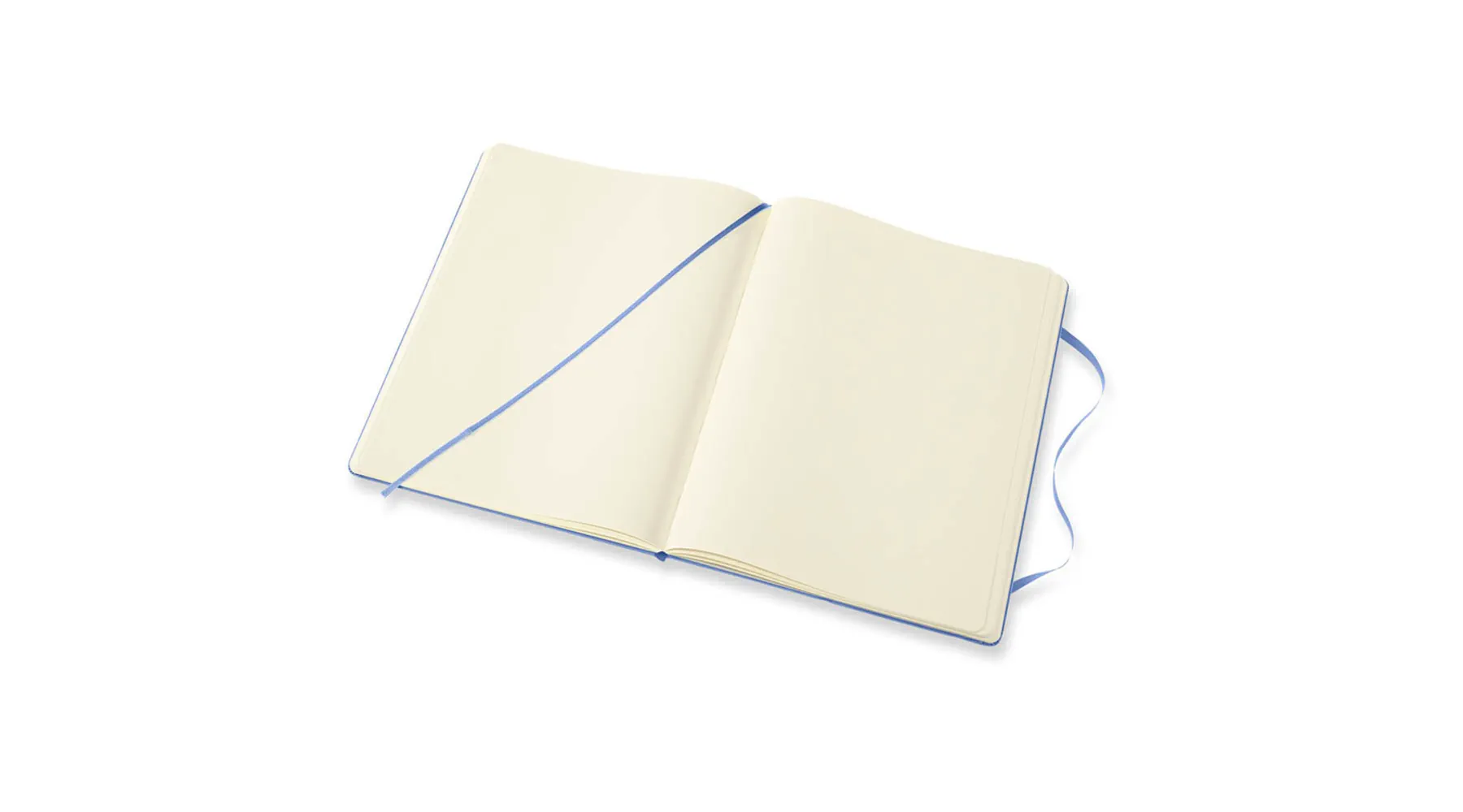 MOLESKINE Notizbuch Classic Collection fester Einband ca. DIN A4 blanko hortensienblau