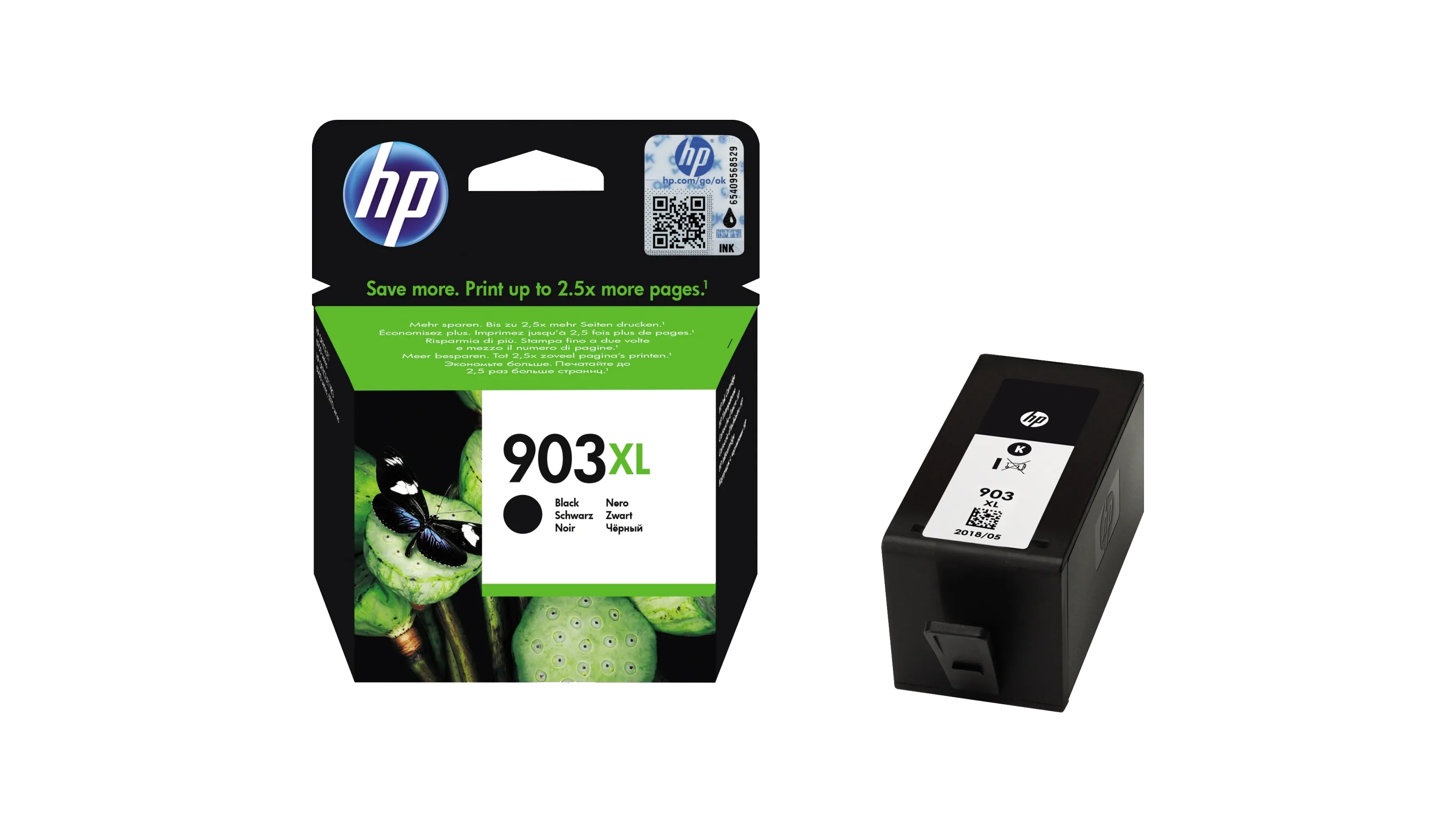 HP Tintenpatrone 903XL 750 Seiten schwarz