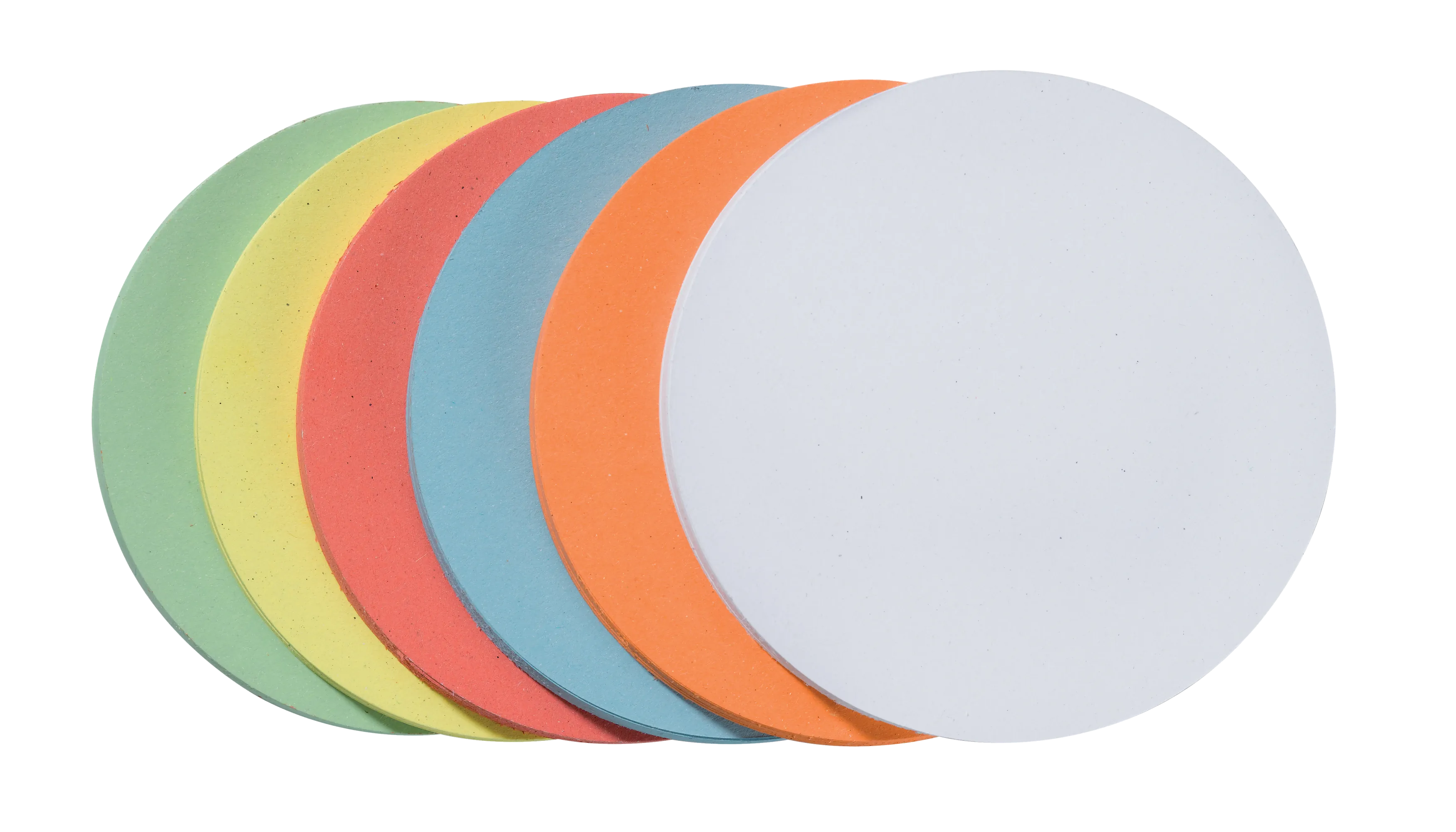 FRANKEN Moderationskarte Kreis selbstklebend Ø 9,5 cm farbig sortiert 300 Stück/Pack