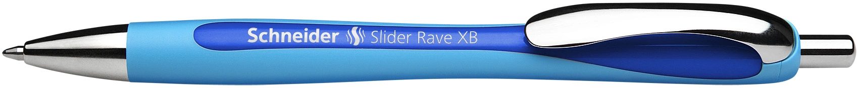 SCHNEIDER  Kugelschreiber Slider Rave dokumentenecht 0,7 mm blau